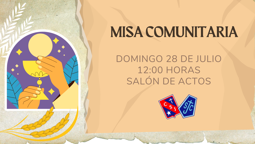 MISA COMUNITARIA JULIO 2024