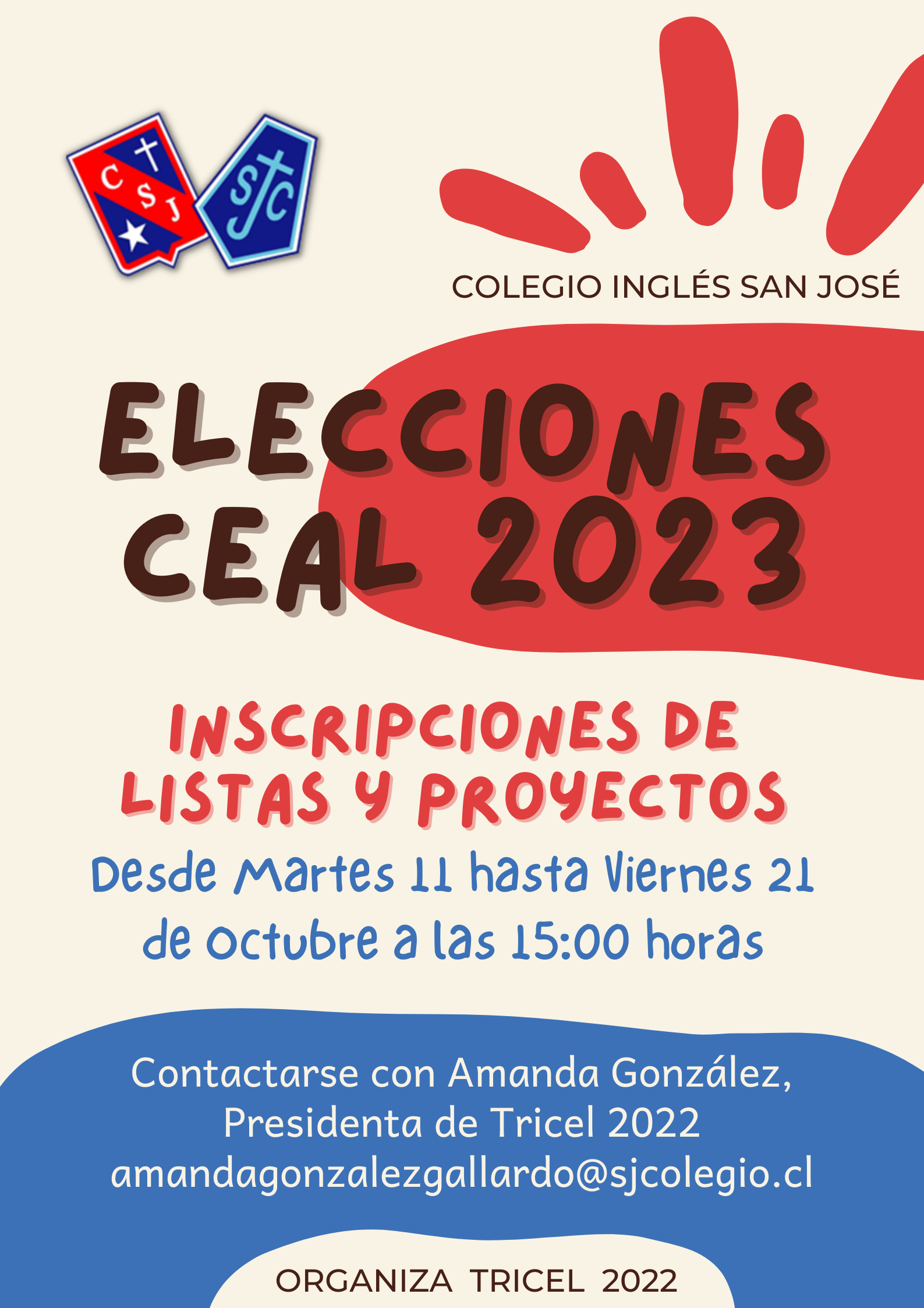 Poster elecciones 2023